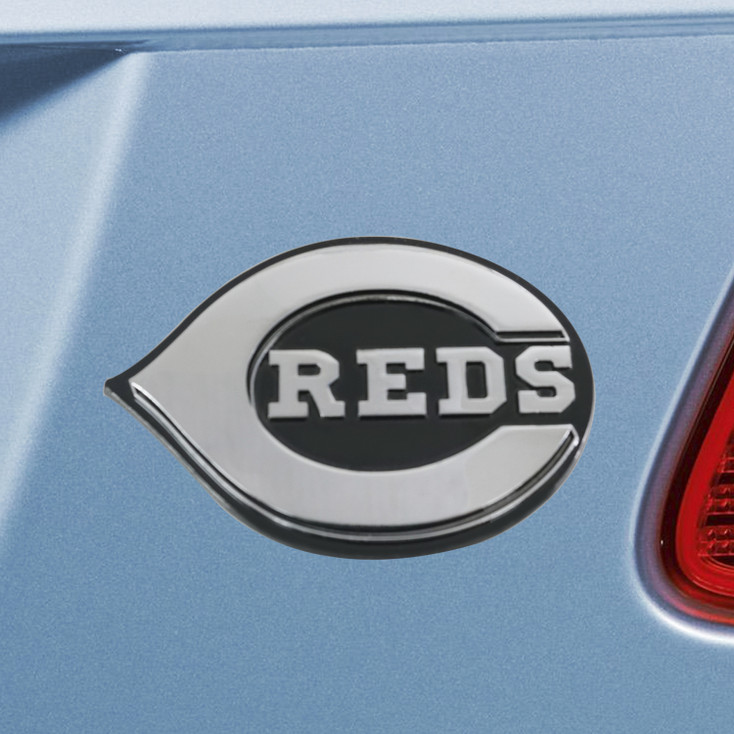 Cincinnati Reds Chrome Emblem, Set of 2