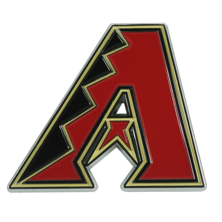 Arizona Diamondbacks Red Emblem, Set of 2