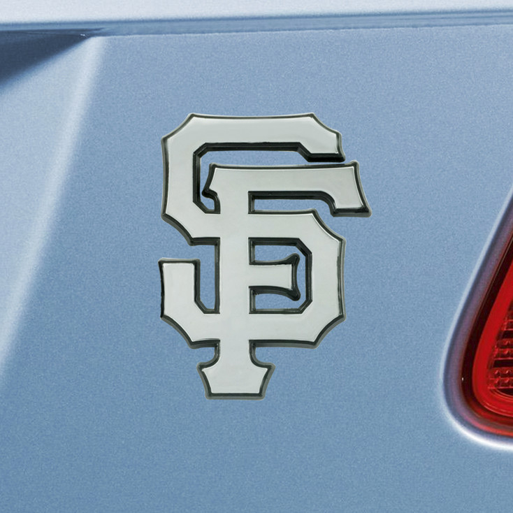 San Francisco Giants Chrome Emblem, Set of 2