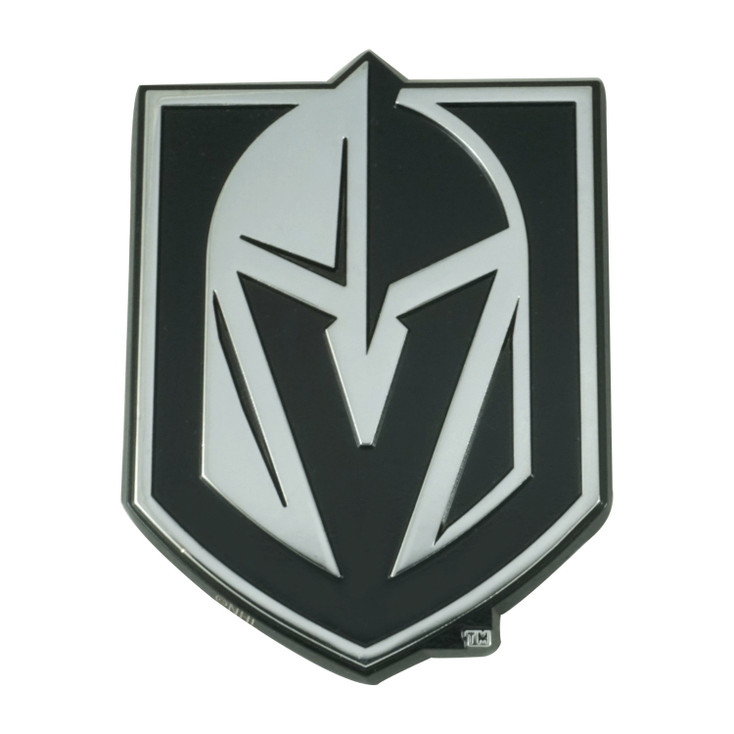 Vegas Golden Knights Chrome Emblem, Set of 2