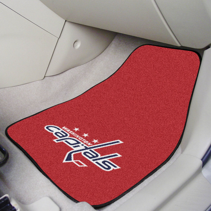 Washington Capitals Red Carpet Car Mat, Set of 2