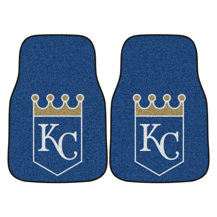 Kansas City Royals Blue Carpet Car Mat, Set of 2