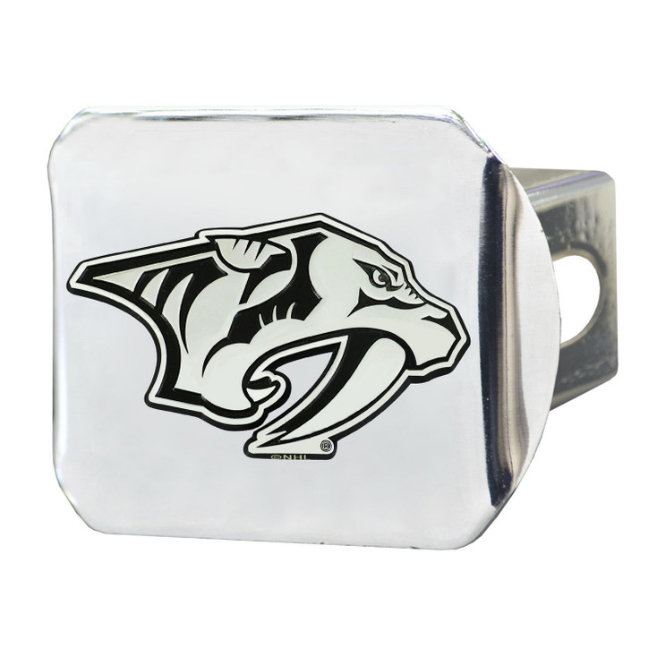 Nashville Predators Hitch Cover - Chrome on Chrome