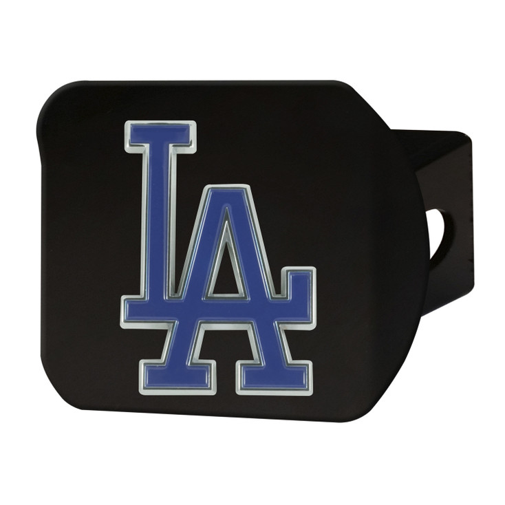 Los Angeles Dodgers Hitch Cover - Team Color on Black