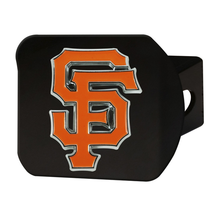 San Francisco Giants Hitch Cover - Team Color on Black
