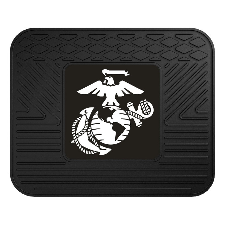 14" x 17" U.S. Marines Vinyl Car Utility Mat