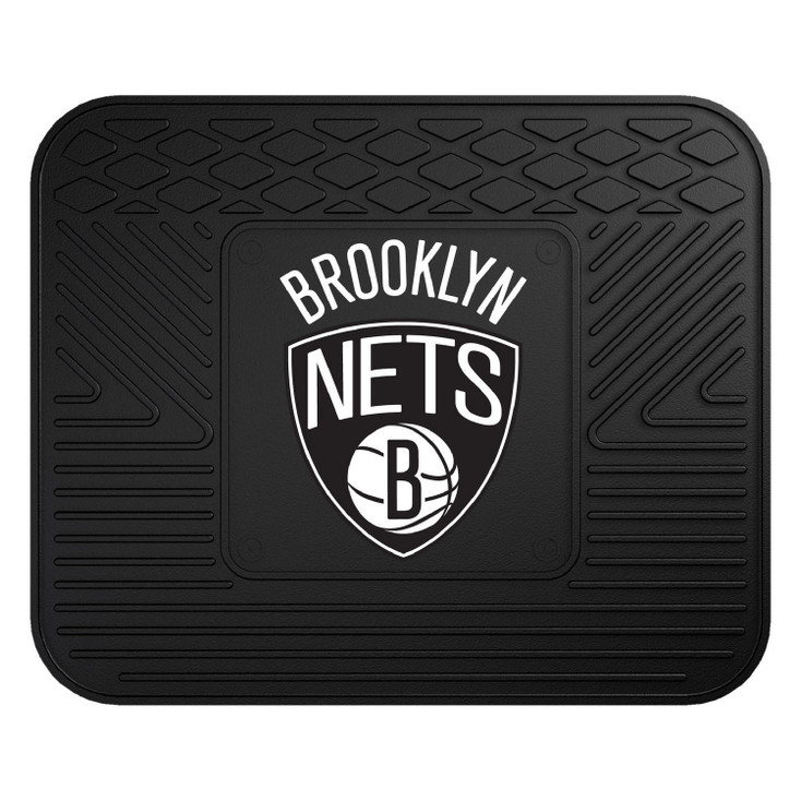 14" x 17" Brooklyn Nets Vinyl Car Utility Mat