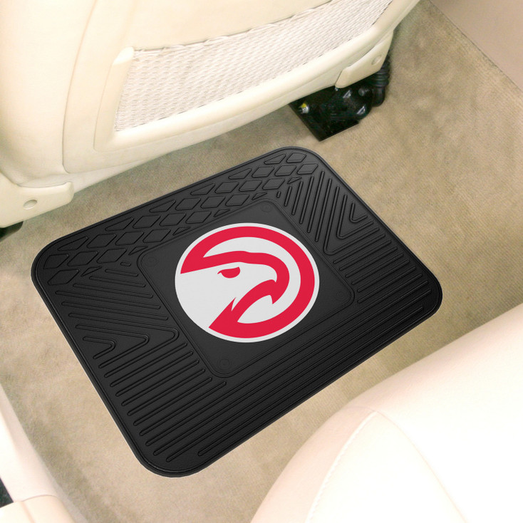 14" x 17" Atlanta Hawks Vinyl Car Utility Mat