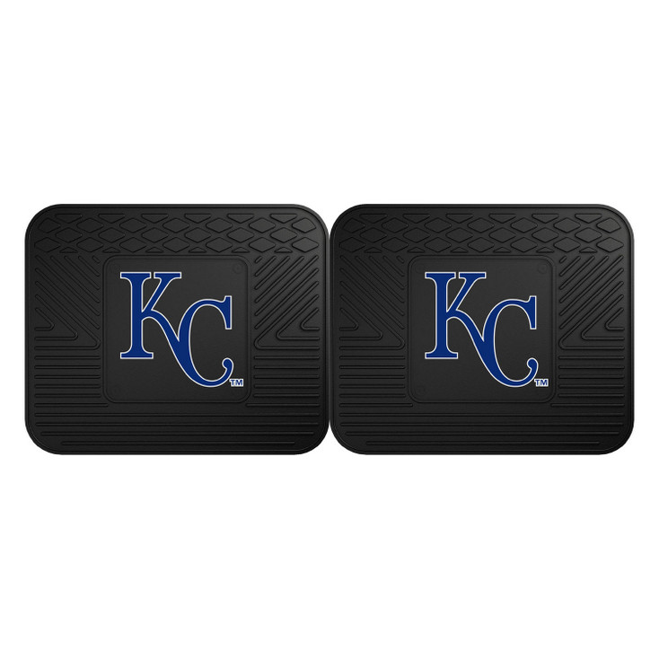 14" x 17" Kansas City Royals Vinyl Car Utility Mat, Set of 2