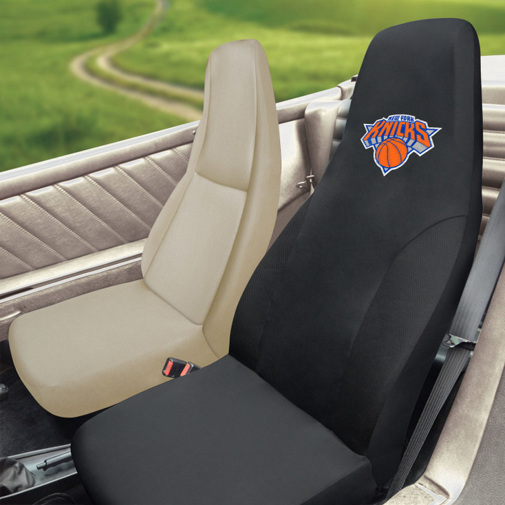 New York Knicks Black Car Seat Cover