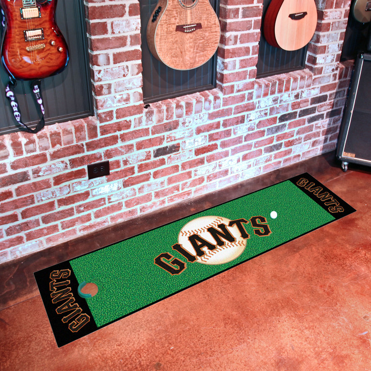 18" x 72" San Francisco Giants Putting Green Runner Mat