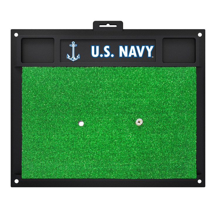 20" x 17" U.S. Navy Blue Golf Hitting Mat