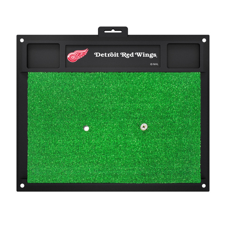 20" x 17" Detroit Red Wings Red Golf Hitting Mat