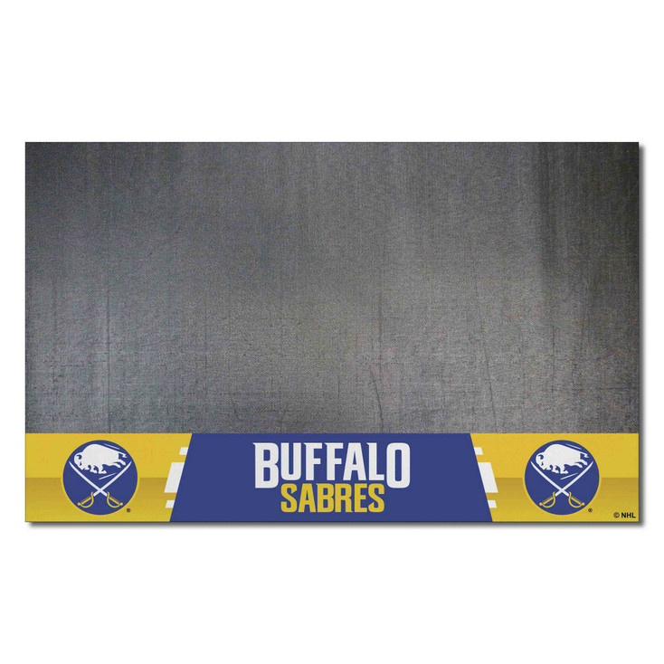 26" x 42" Buffalo Sabres Vinyl Grill Mat