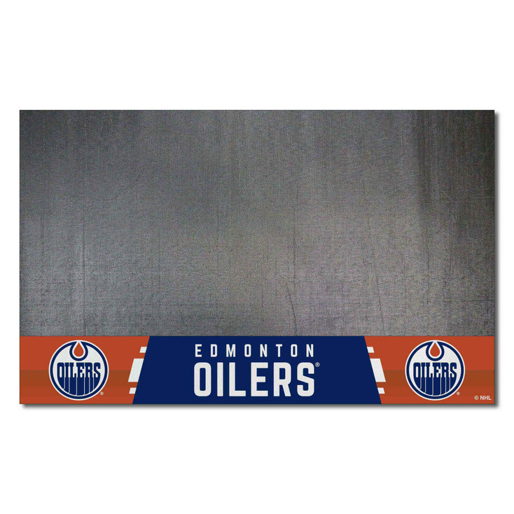 26" x 42" Edmonton Oilers Vinyl Grill Mat