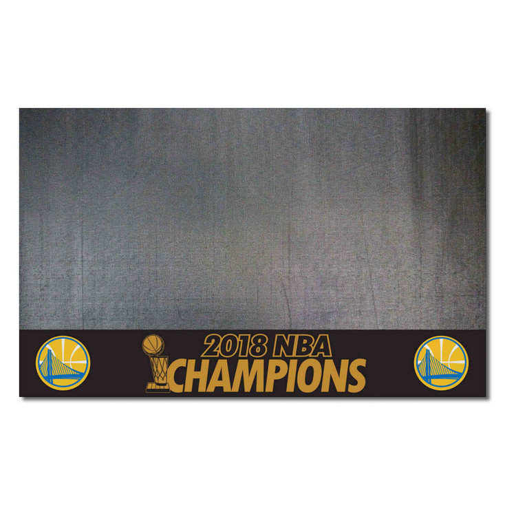 26" x 42" Golden State Warriors 2018 NBA Finals Champions Vinyl Grill Mat