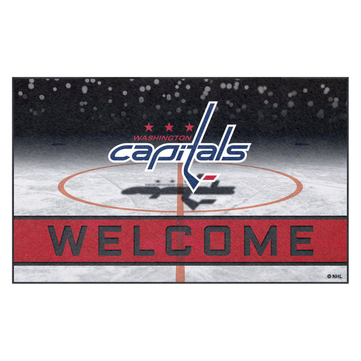 18" x 30" Washington Capitals Red Crumb Rubber Door Mat