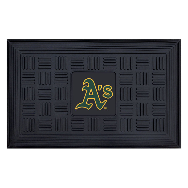 19.5" x 31.25" Oakland Athletics Medallion Rectangle Door Mat