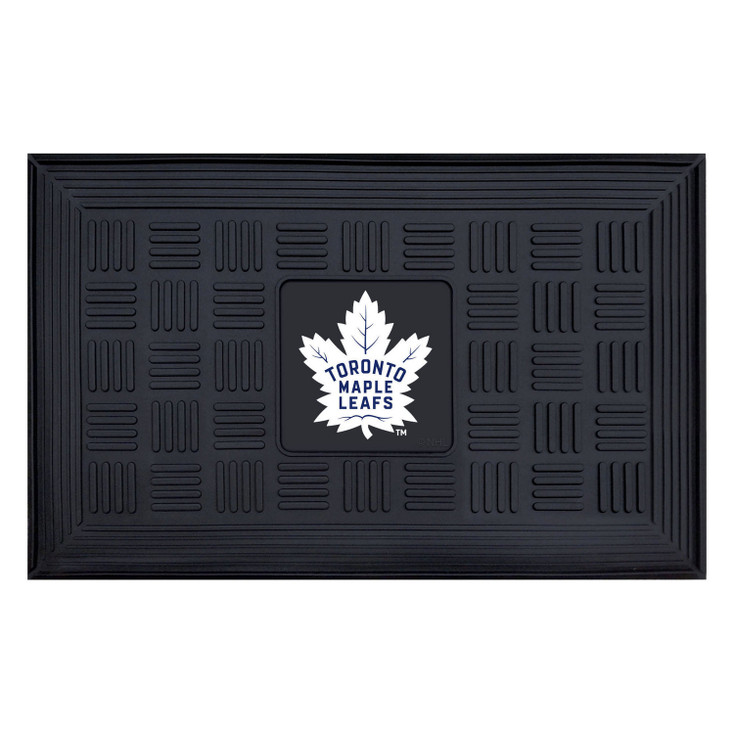 19.5" x 31.25" Toronto Maple Leafs Medallion Rectangle Door Mat