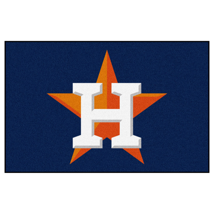 19" x 30" Houston Astros Navy Rectangle Starter Mat