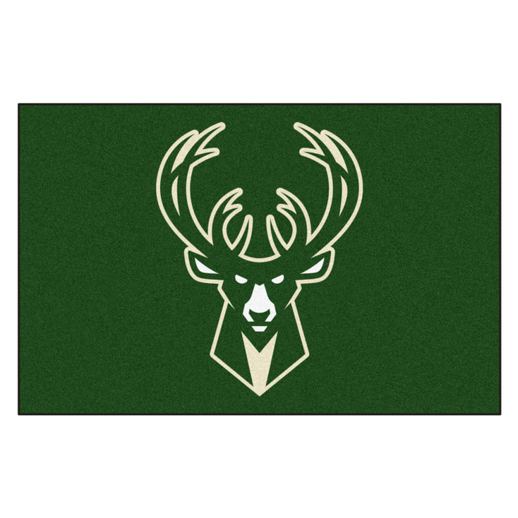 19" x 30" Milwaukee Bucks Green Rectangle Starter Mat