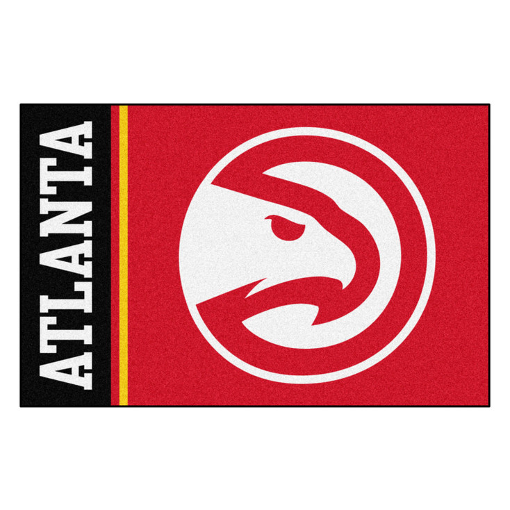 19" x 30" Atlanta Hawks Uniform Red Rectangle Starter Mat