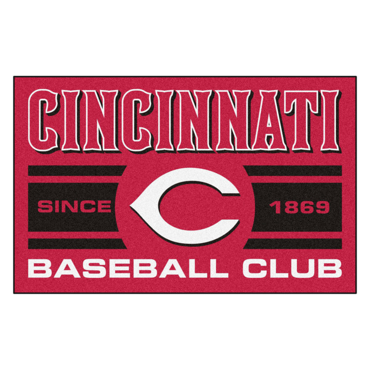 19" x 30" Cincinnati Reds Uniform Red Rectangle Starter Mat