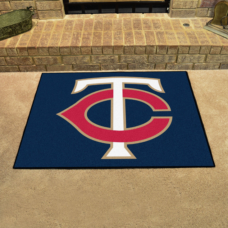 33.75" x 42.5" Minnesota Twins All Star Navy Rectangle Rug