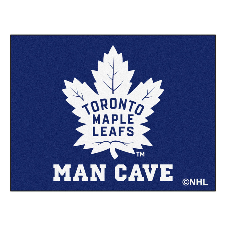 33.75" x 42.5" Toronto Maple Leafs Man Cave All-Star Blue Rectangle Mat