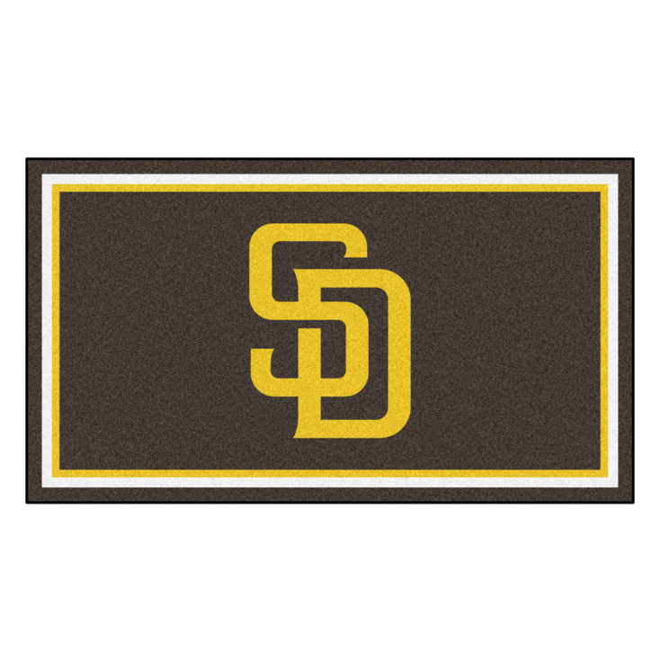 3' x 5' San Diego Padres Navy Rectangle Rug