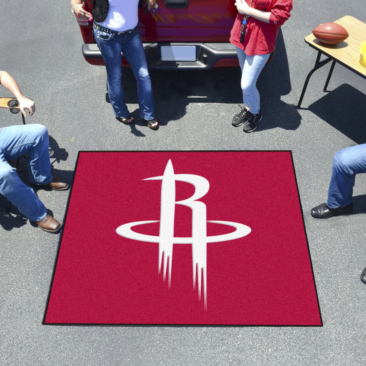 59.5" x 71" Houston Rockets Red Tailgater Mat