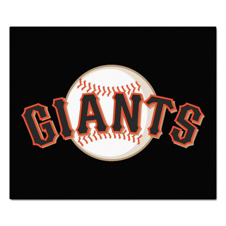 59.5" x 71" San Francisco Giants Black Tailgater Mat