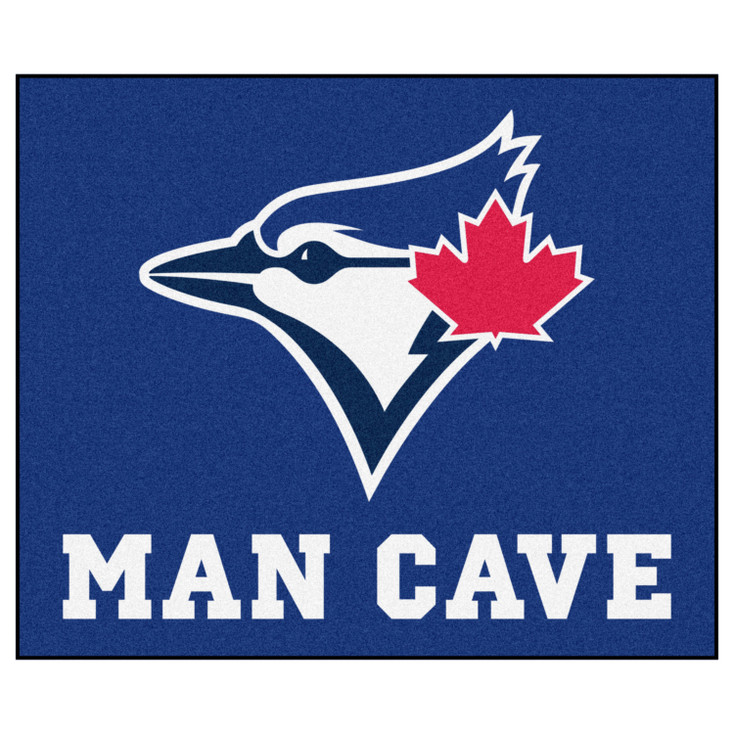 59.5" x 71" Toronto Blue Jays Man Cave Tailgater Blue Rectangle Mat