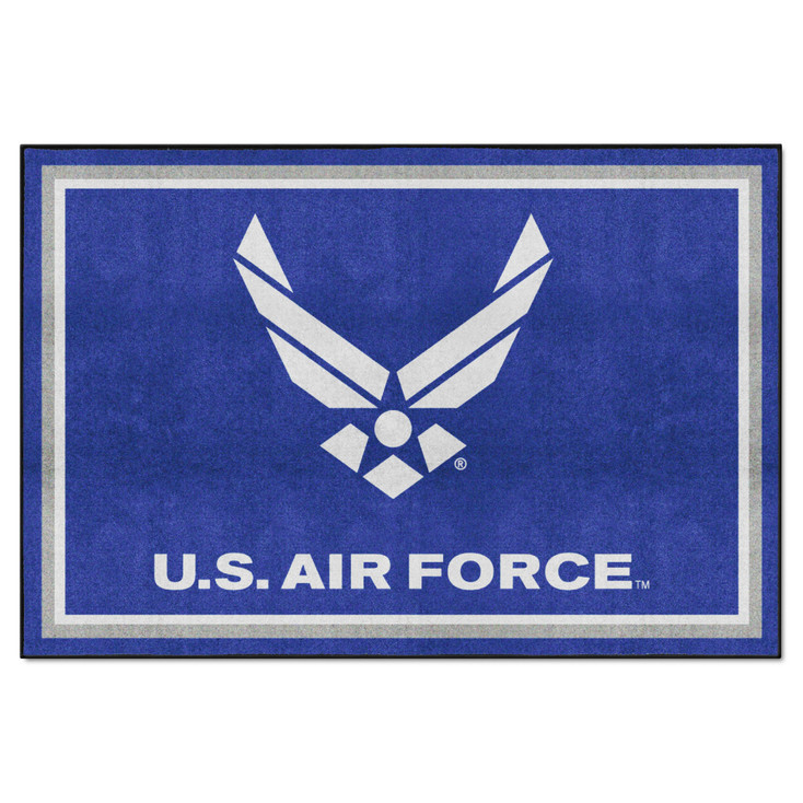 59.5" x 88" U.S. Air Force Blue Rectangle Rug