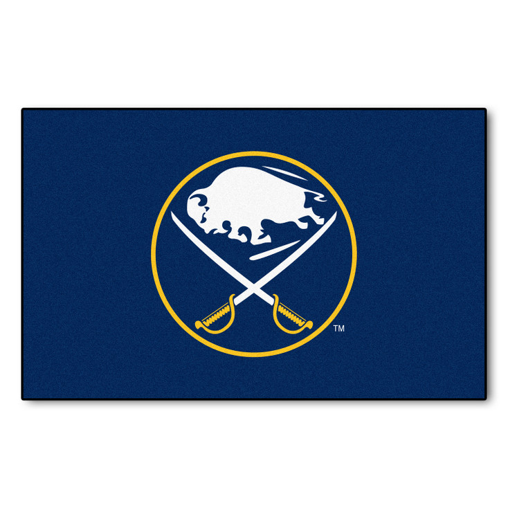 59.5" x 94.5" Buffalo Sabres Navy Rectangle Ulti Mat