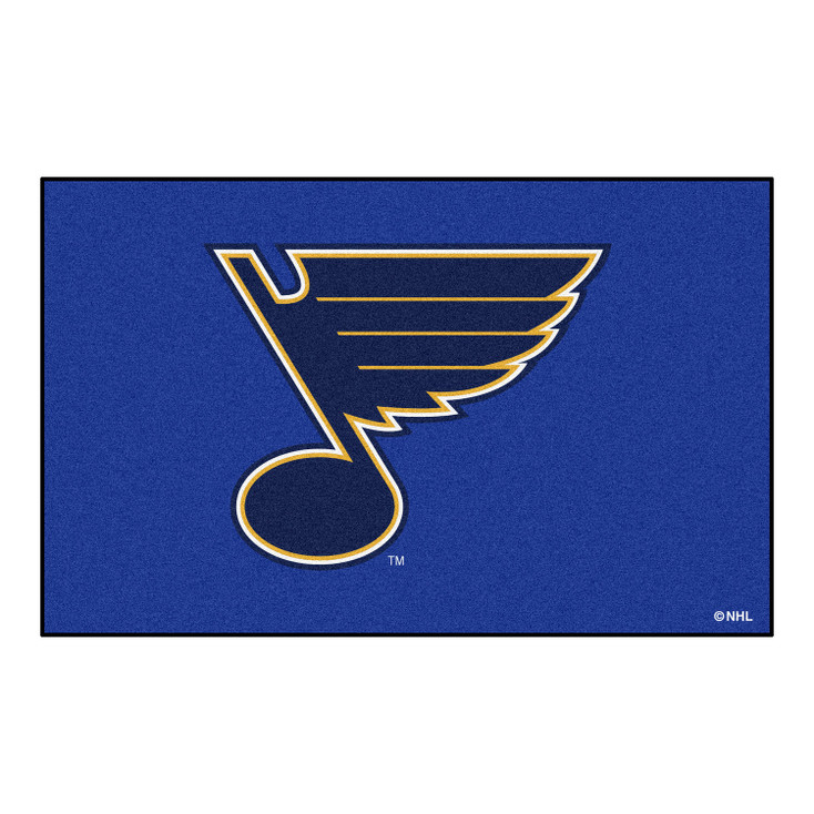 59.5" x 94.5" St. Louis Blues Navy Rectangle Ulti Mat