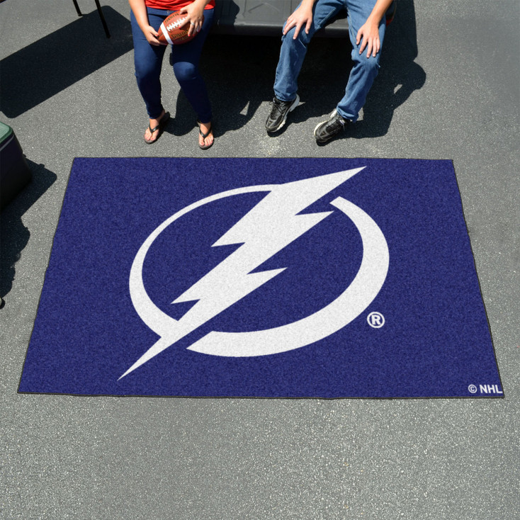 59.5" x 94.5" Tampa Bay Lightning Blue Rectangle Ulti Mat