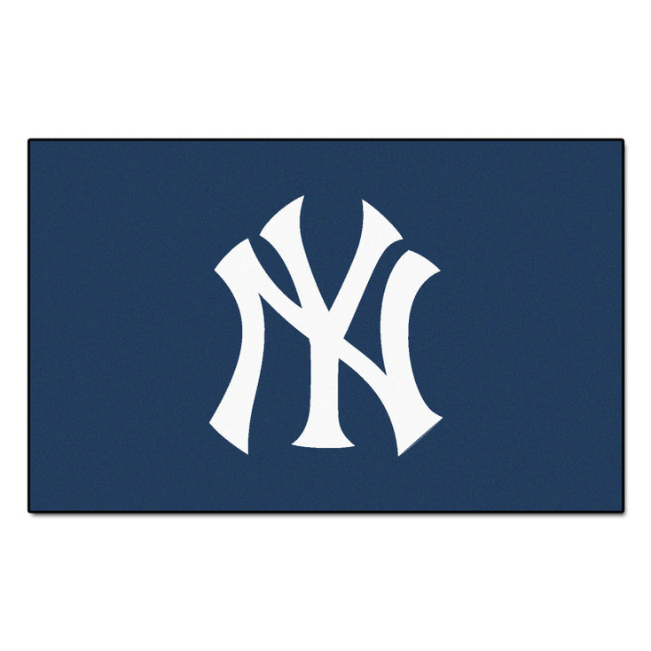 59.5" x 94.5" New York Yankees Logo Navy Rectangle Ulti Mat