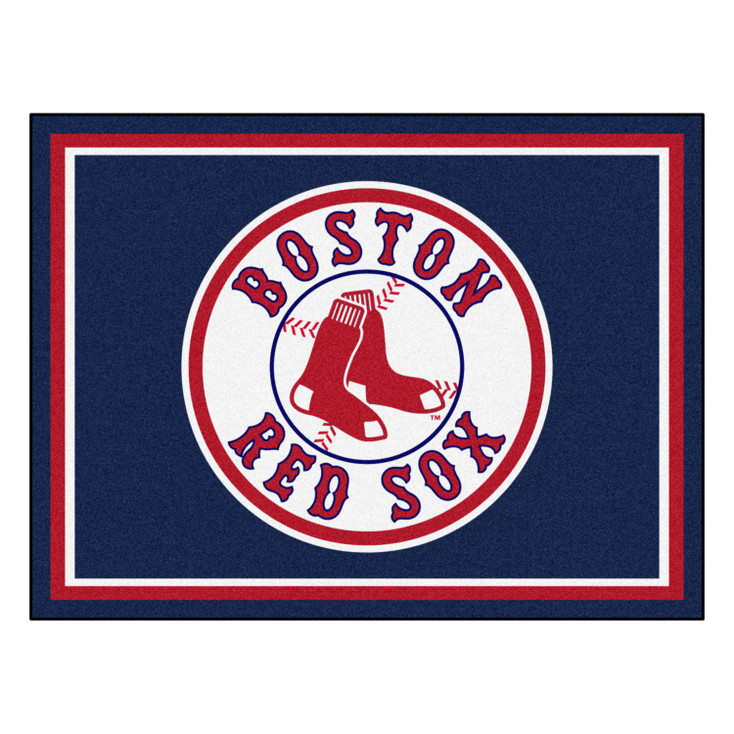 8' x 10' Boston Red Sox Navy Rectangle Rug
