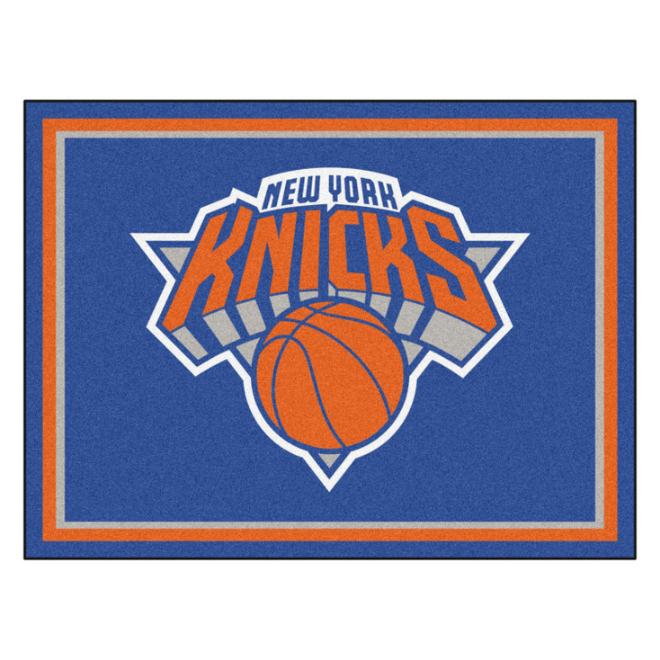 8' x 10' New York Knicks Blue Rectangle Rug