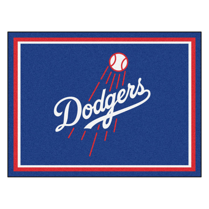 8' x 10' Los Angeles Dodgers Blue Rectangle Rug