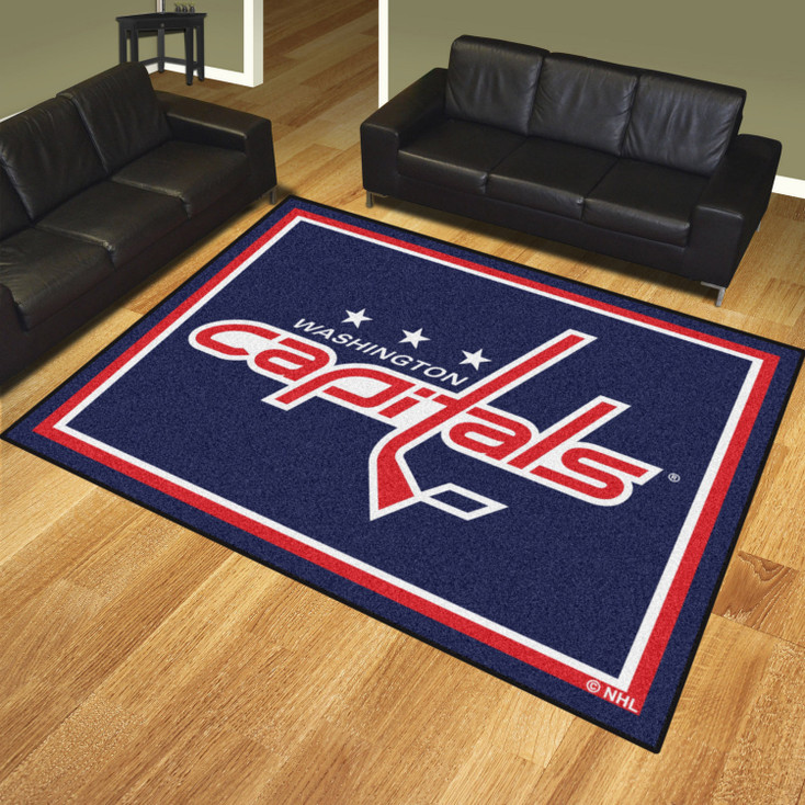 8' x 10' Washington Capitals Navy Rectangle Rug