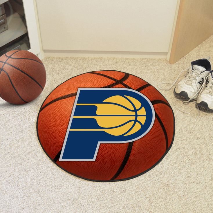 27" Indiana Pacers Round Basketball Mat