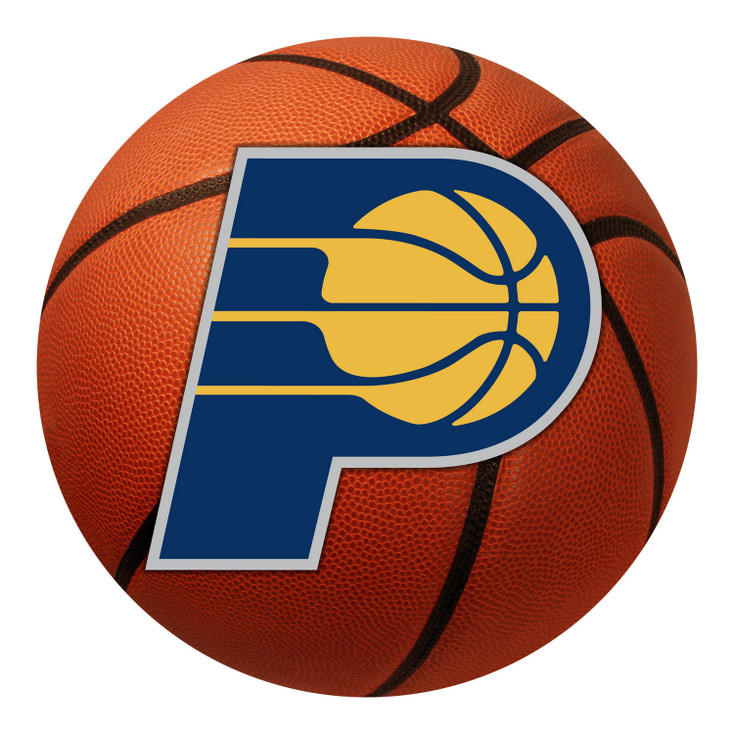 27" Indiana Pacers Round Basketball Mat