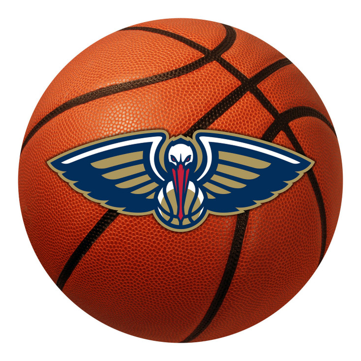 27" New Orleans Pelicans Round Basketball Mat