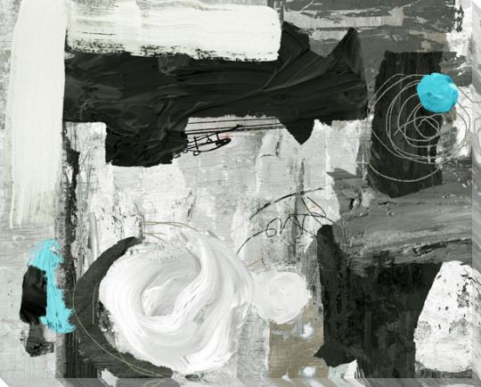 Unstructured 1 Wrapped Canvas Giclee Art Print Wall Art