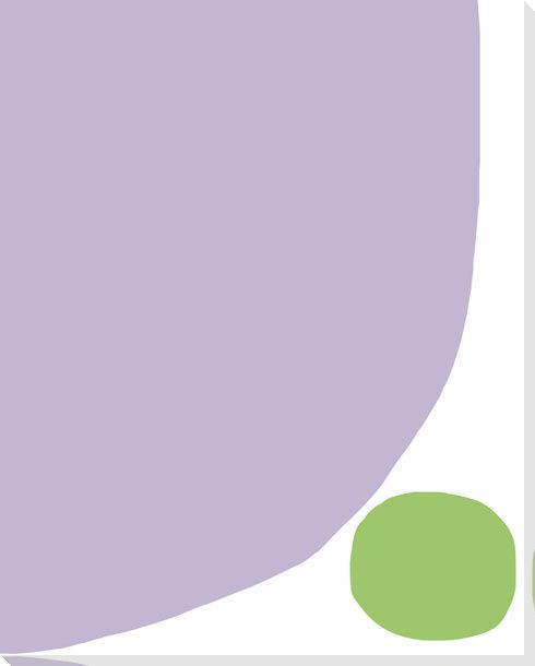Free Form II Wrapped Canvas Giclee Art Print Wall Art