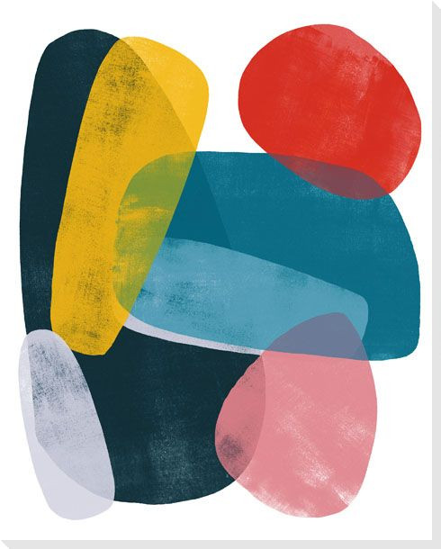 Orbital Fixture I Wrapped Canvas Giclee Art Print Wall Art