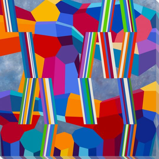 All Bright I Wrapped Canvas Giclee Art Print Wall Art