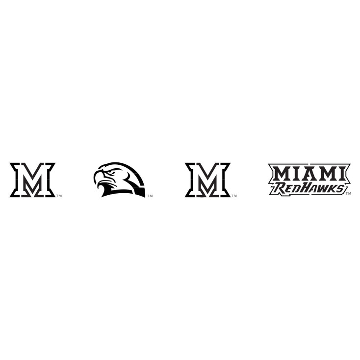 Miami University (OH) RedHawks Metal Fire Pit Strip Details